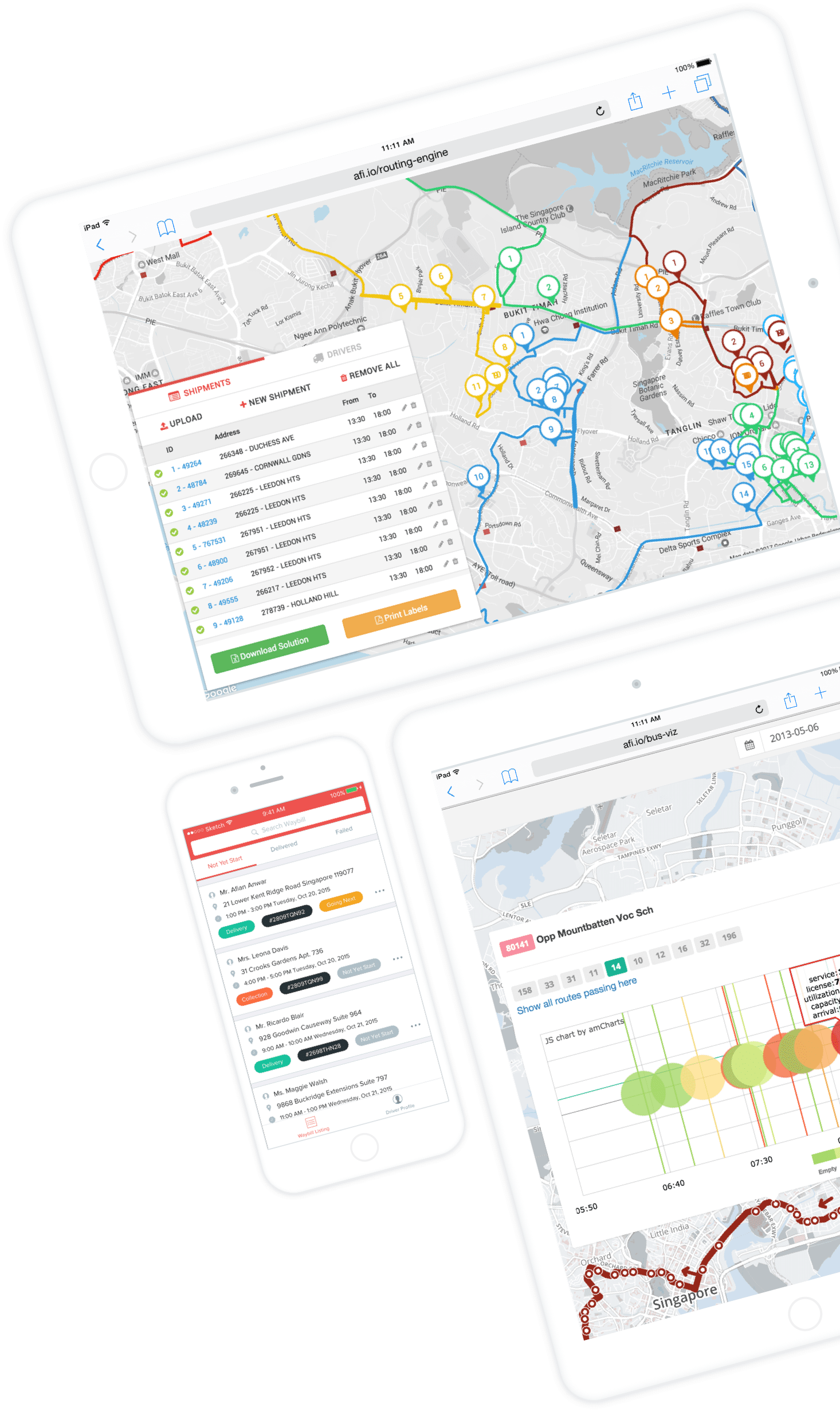 Afi Labs Logistics Management Software